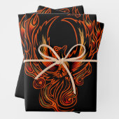 Brandvogel Inpakpapier Vel (In situ)