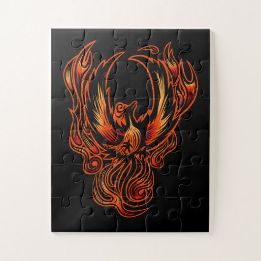 Brandvogel Legpuzzel (Verticaal)