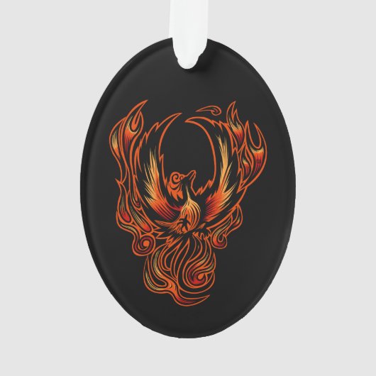 Brandvogel Ornament (achterkant)
