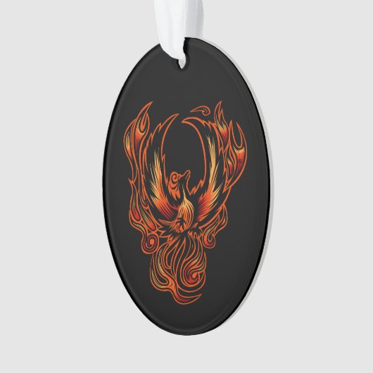 Brandvogel Ornament (voorkant)