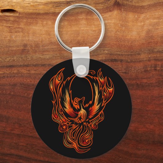 Brandvogel Sleutelhanger (Voorkant)