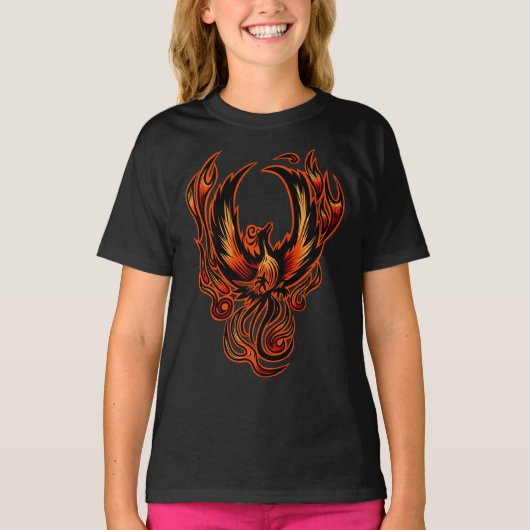 Brandvogel T-shirt (Voorkant)