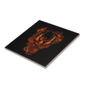 Brandvogel Tegeltje (Zijkant)