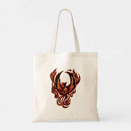 Brandvogel Tote Bag (Achterkant)