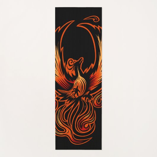Brandvogel Yogamat (Voorkant)