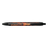Brandvogel Zwarte Inkt Pen (Achterkant)