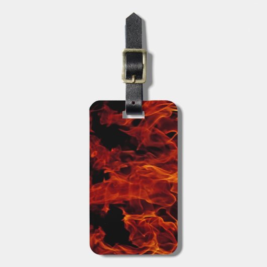 Brandvuur Bagagelabel (Voorkant verticaal)