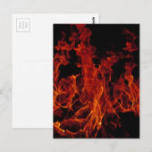 Brandvuur Briefkaart (Voorkant / Achterkant)