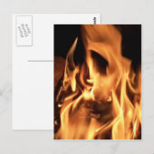 Brandvuur Briefkaart (Voorkant / Achterkant)