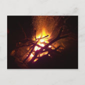 Brandvuur Briefkaart (Voorkant)