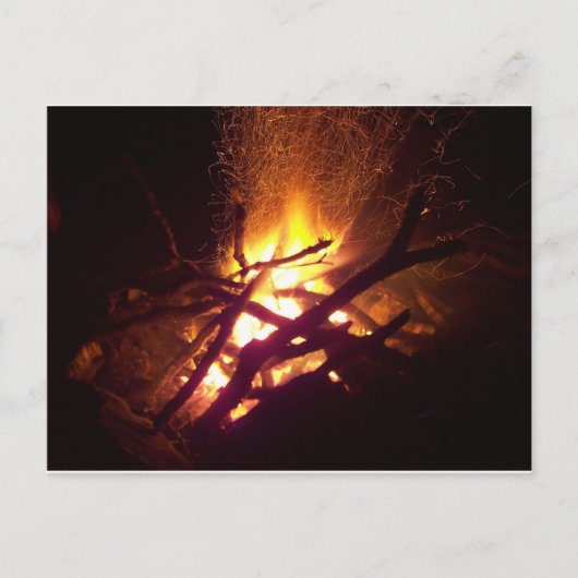 Brandvuur Briefkaart (Voorkant)
