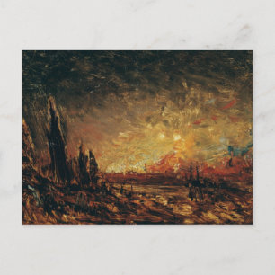 Brandvuur Briefkaart