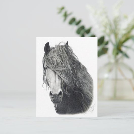 Brandvuur Briefkaart (Staand voorkant)