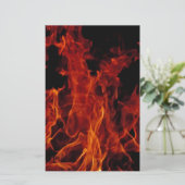 Brandvuur Briefpapier (Staand voorkant)