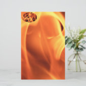 Brandvuur Briefpapier (Staand voorkant)