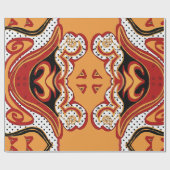 Brandvuur Cadeaupapier (Vlak)