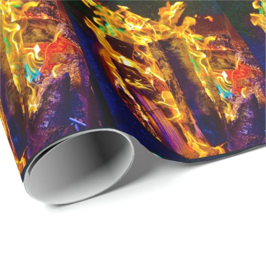 Brandvuur Cadeaupapier (Rol Hoek)