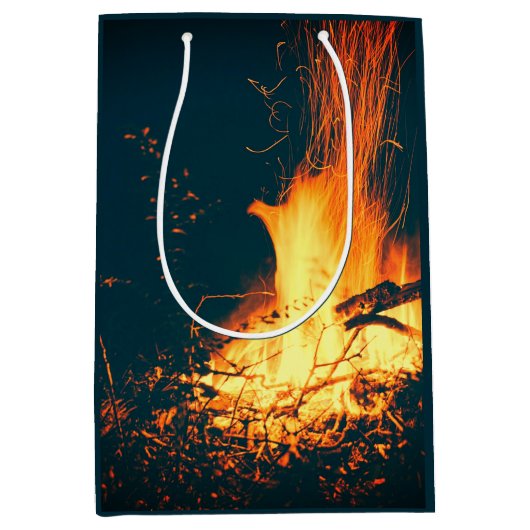 Brandvuur Campfire Medium Cadeauzakje (Voorkant)