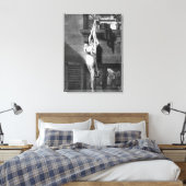 Brandvuur Canvas Afdruk (Insitu (Slaapkamer))