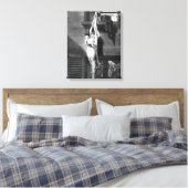 Brandvuur Canvas Afdruk (Insitu (Slaapkamer))