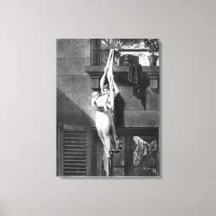 Brandvuur Canvas Afdruk