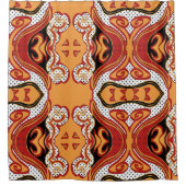 Brandvuur Douchegordijn (Voorkant)