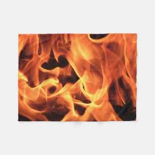 Brandvuur Fleece Deken