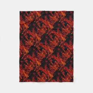 Brandvuur Fleece Deken