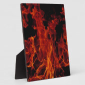 Brandvuur Fotoplaat (Zijkant)