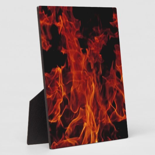 Brandvuur Fotoplaat (Zijkant)
