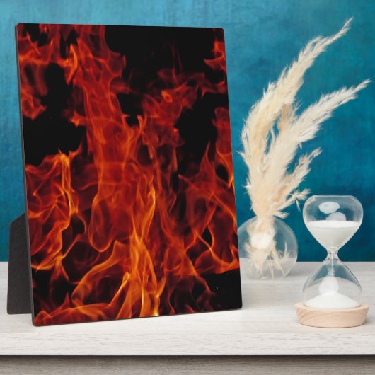 Brandvuur Fotoplaat (Zijkant)