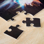 Brandvuur | Gesmolten Legpuzzel (Zijkant)