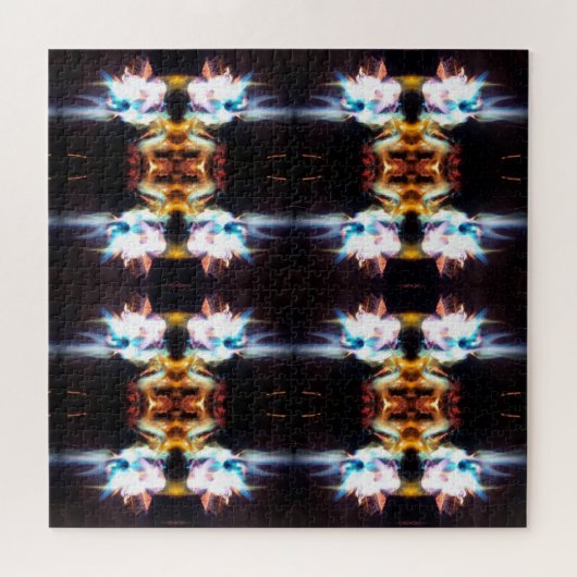 Brandvuur | Gesmolten Legpuzzel (Horizontaal)