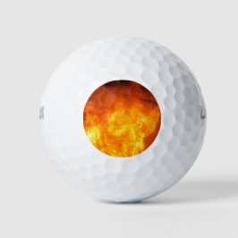 Brandvuur Golfballen