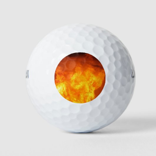 Brandvuur Golfballen (Voorkant)