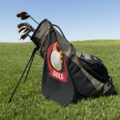 Brandvuur Golfhanddoek (Groen)