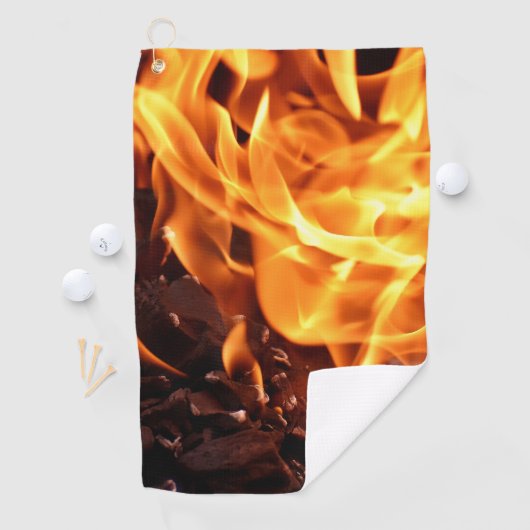 Brandvuur Golfhanddoek (Insitu)