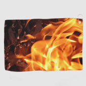 Brandvuur Golfhanddoek (Horizontaal)