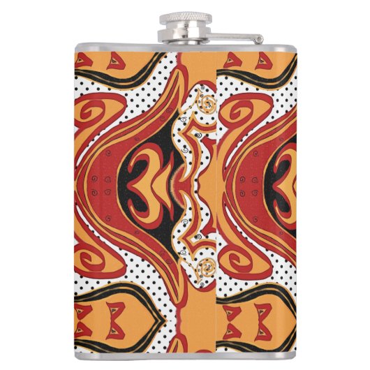 Brandvuur Heupfles (Achterkant)