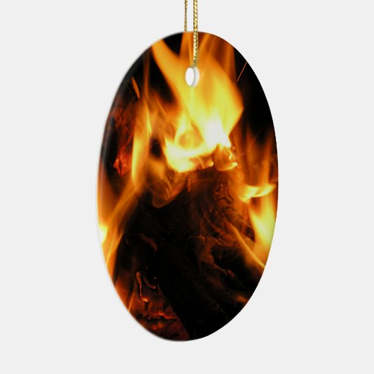 Brandvuur Keramisch Ornament (Rechts)