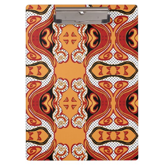 Brandvuur Klembord (Voorkant)