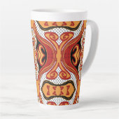 Brandvuur Latte Mok (Rechterhoek)