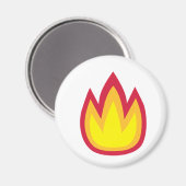 Brandvuur Magneet (Voorkant / Achterkant)