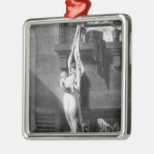 Brandvuur Metalen Ornament (Links)