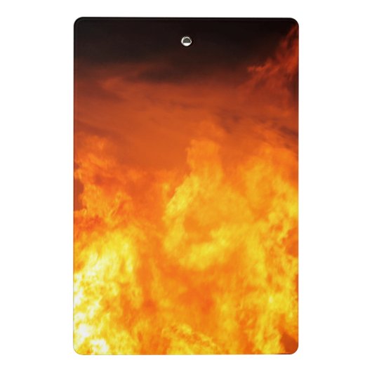 Brandvuur Mini Klembord (Achterkant)