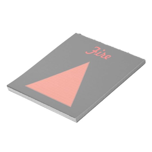 Brandvuur Notitieblok (Linkerzijde)