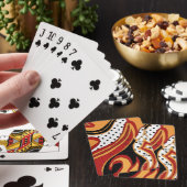 Brandvuur Pokerkaarten (Insitu)