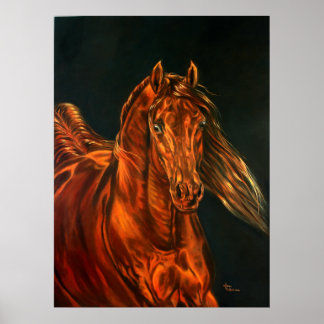 Brandvuur Poster