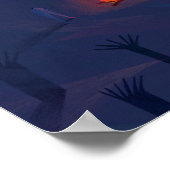 Brandvuur Poster (Hoek)