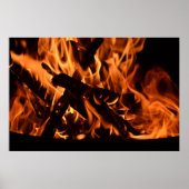 Brandvuur Poster (Voorkant)